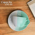 TT Green Ceramic Cup with Saucer Set of 2 (250ML) - The Earth Store - Cup Sets